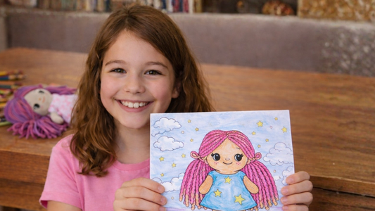 Free Mini Doll Coloring Pages