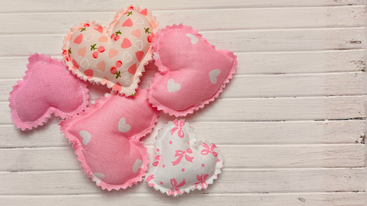 Free Heart Sewing Tutorial – Easy Fabric Heart