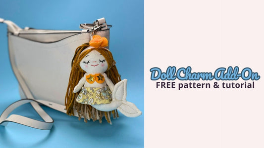 Free Mini Mermaid Doll Charm Add-On