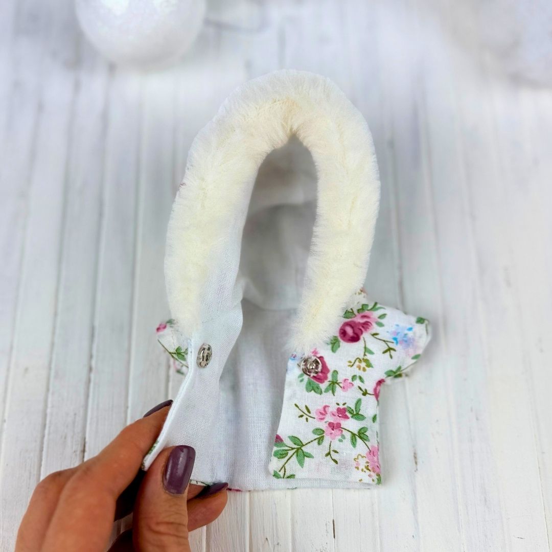 Sew your own Mini Winter Coat with this beginner friendly PDF sewing pattern from Stella Pattern Studio.