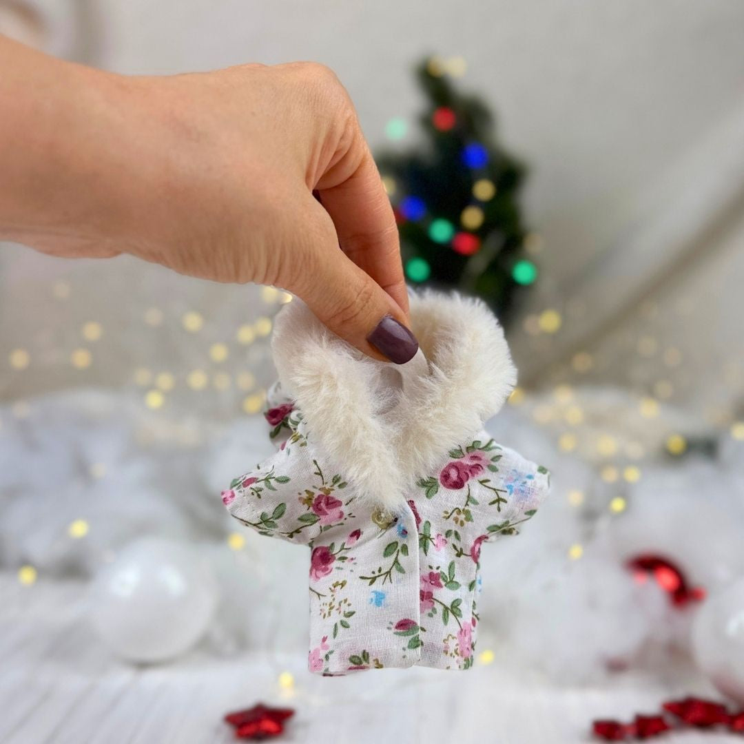 Sew your own Mini Winter Coat with this beginner friendly PDF sewing pattern from Stella Pattern Studio.