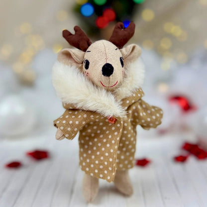 Sew your own Mini Winter Coat with this beginner friendly PDF sewing pattern from Stella Pattern Studio.